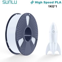 SUNLU 1KG High Speed PLA 3D Printer Filament 1KG 1.75mm ±0.02MM High Flow Speedy 3D Printer Filament Designed for Fast Printin
