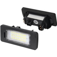 2X White LED License Plate Light Bulbs Auto Accessories For BMW E46 E90 E92 E93 E91 M3 E39 M5 E60 E61 E82 X5 E70 X6 E71 E72 F25