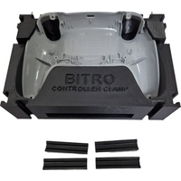 BITRO® CNC Fixture / PS5 Controller & Backcase Clamp for mounting Dualsense shell on CNC maschine for paddle installation drilli