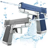Manual Continuous Water Blaster Water Guns Pistol Toy Squirt Guns Summer Pool Beach Shooting Games Outdoor Toy Kids Adult Pistol