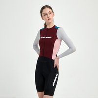 AliExpress NONE SPEXCEL Women Cycling Jersey Color Block Breathable Sun Protection Long Sleeve MTB Road Bike Off-Road Riding Clothes