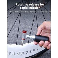 AliExpress ESLNF Pumps Inflator Head Aluminum Alloy Tire Tool Mini Bike CO2 Pump Bicycle Accessories