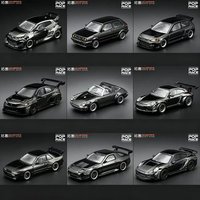 XCarToys 1/64 POPRACE Nissan SKYLINE GTR R33 Electroplated Skyline Cars Alloy Motor Vehicle Diecast Metal Model Kids Toys Boys