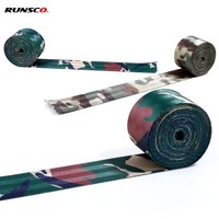 Camouflage 2-inch Car Seat Belt Harness Length 3.6 Meters Durable Fashionable Auto Accessories