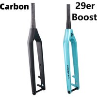 Mtb Carbon Fork 29ER Mountain Bike Rigid Fork 29 For Bicycle Mtb Framework 29 180mm Rotor Disc Brake 15*110mm Boost Inner Cable