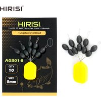 Hirisi 1set Tungsten Sinkers Hooklink Weights Size 4mm/6mm/8mm Carp Fishing Tackle AG301 Fishing Accessories