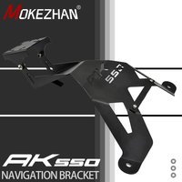 New Motorcycle Front Mid Navigation Bracket GPS Mobile Phone USB and Wireless Charging For KYMCO AK550 ak550 AK 550