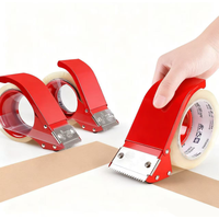 48mm/60mm/72mm Heavy duty handheld packaging tape dispenser, metal structure,used for efficient sealing of boxes
