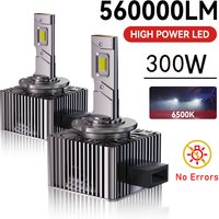 D Series D1S D3S Led Headlight Bulbs 12V 24V Canbus No Error D4S D5S D2S Led Lights D4R D2R Car Lamp Auto Lights 6500K 12V 24V