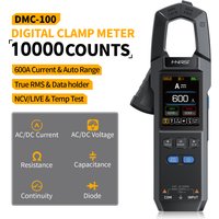FNIRSI DMC-100 Miernik cęgowy prądu DC AC 10000 liczników Cyfrowy multimetr 600A Tester cęgowy amperometryczny NCV Narzędzia dla elektryków