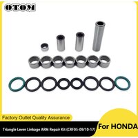 OTOM Motorcycle Accessories Linkage ARM Triangle Lever Bearing Oil Seal Bushing For HONDA CR125 CR250 CRF250R CRF450R CRF250X CR