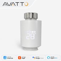 AVATTO ZigBee3.0 Thermostat Radiator Actuator Smart TRV Thermostatic Valve Controller Works With Tuya Alexa Google Home Alice