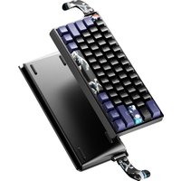 XVX H61 Wired Aluminum Mechanical Keyboard 60% with Kanagawa Keycaps Hot-swappable RGB Gamer Keyboard