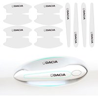 8pcs Car Door Bowl Door Handle Anti Scratch Sticker Auto TPU Transparent Protective Film for Dacia Duster Logan Sandero Jogger