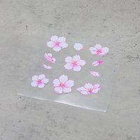 AliExpress NONE 1SET Sakura Cherry Blossom Sticker Waterproof Vinyl Decal for Bike Motorcycle Car Scooter, Floral Petal Decor