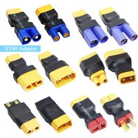 5Pcs Adapter XT60 Zu XT30 XT90 EC5 TRX T Buchse Auf Stecker Deans Anschlüsse Stecker RC Hubschrauber quadcopter Lipo Batterie Steuerung