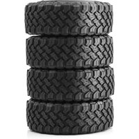 4pcs 1.9 inch climbing tires 115mm * 42mm simulated climbing tires suitable for rock climbing vehicles TRX4 TRX6 SCX10 90046 D90