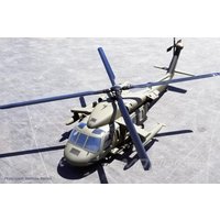 ROBAN 700 Size UH-60 ARF Blackhawk Scale Helicopter Fuselage Fiberglass Body Shell with Mechanics Ready