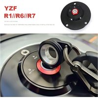 CNC Aluminum Fuel Tank Cap Cover For Yamaha YZF R1 R1M R6 GYTR Race R7 YZFR1 YZFR6 YZFR7 Gas Tank Cover Motorcycle Accessories