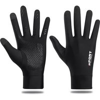 AliExpress Lotank Summer Ice Silk Touchscreen Anti slip Gloves Outdoor Fishing Waterproof Sunscreen Gloves Bicycle Gloves