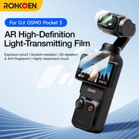 Ronkoen TK-18 Tempered Glass Screen Protector Film for DJI Osmo Pocket 3 - Anti-Scratch Lens Protective Cover Accessories