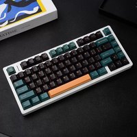 Spanish Japanese Korean Russian French Arabic BRPT Green Keycap Cherry Profile PBT Backlight Key Cap Mechanical Keyboard Aulaf75