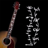 New Fretboard Sticker Electric Guitar Parts Ultra Thin Stickers Music Instrument Decorations Beautiful Cross Inlay Decals