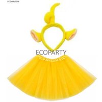 kids Costume Skirt Headband Set Girls Ladies Laa Laa Po Dipsy Tinky Winky Cosplay Costume Skirt for Kids Children Girls20