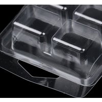 10Packs Wax Melt Molds Clear Wax Clamshells Wickless Wax Melt Candles Boxes