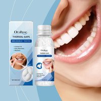 30g Fake Teeth Repair Dental Adhesive, Thermal Forming False Teeth,Reusable Super Strong Non-Toxic Dental Solution (1 Bottle)