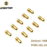 ZSDTRP 10 Stück 1488 Dellorto PHBD MA MB UA UB PHBG Leerlaufstrahl Slow Jet Pilotstrahl (30-80) (55-80)