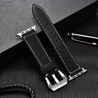 Retro Style Leather Strap for Apple Watch Ultra 8 7 SE 6 5 4 3 2 1 Men Watchbands 49/45/44/42mm 41/40/38mm for iwatch