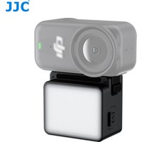 JJC LED Fill Light for DJI Osmo Nano DJI Osmo Action 6 Mini Magnetic Selfie Vlog Video Light with 500mAh Battery IPX5 Waterproof
