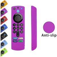 Silicone Case Fit for Amazon Alexa Fire Home Smart TV Remote Controll Stick 3rd Generation Shockproof Anti-Slip Protector Cover