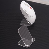 【C】1Pcs Acrylic Mouse Storage Stand Mouse Holder Display Stand Mice Bracket Non-Slip E-sport Gaming And Office Accessory