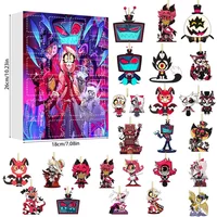 New Theme Hazbins Hotels Advent Calendars Box Anime Print Festival Blind Box Countdown Christmas Tree Decor Pendant Holiday Gift