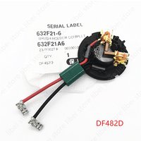 Carbon Brush Holder Replace for Makita DF482D DHP482 DDF482 XFD10 XPH10 632F22-4 632F21-6 New Brush Holder Complete