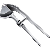 Stainless Steel Garlic Press Kitchen Tool Manual Juicer Vegetable Crusher Ginger Squeezer Kitchen Supply Fruit Tool Dining Bar
