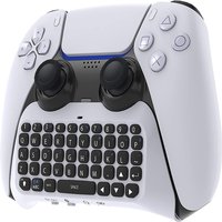 Portable Wireless Controller Keyboard for Playstation5 with Built-in Speaker 3.5MM Audio Jack and Type-C Charging Port