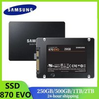 Disque SSD interne SAMSUNG 870 EVO 1 To 2 To 250 Go 500 Go Disque dur SATA3 2,5 pouces pour ordinateur portable et de bureau MLC