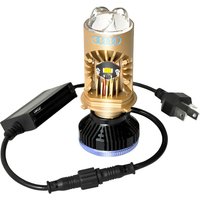 H4 Auto Bi Lens Projector Headlight H4 LED Canbus Fog Lamp Headlamp Bulbs 6000K LED Laser High Low Beam Headlights for Car Truck