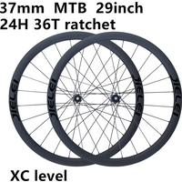 Zestaw kół karbonowych 29er MTB Ultralekki Trail XC System Ratchet 36T Piasta HG XD MS Kompatybilny Koła Górskie