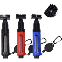 Golf club cleaning brush with hook Portable pressure water spray brush tank cleaning tool Golf cleaning accessories