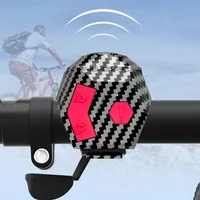 120db Loud Bike Electronic Bicycle Horn anti-theft Bell for Rechargeable Bell Horn Waterproof Cycling Scooter Warning Alarm Ring