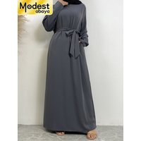 Moderate Abaya Fashion New Turkey Abaya Arab Dubai Islamic Clothing Muslim Women's Clothing Abaya Women Mose Women's Dress