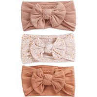 3 teile/los Zopfmuster Baby Mädchen Stirnband Bandeau Bebe Nylon Stirnbänder für Neugeborene Mädchen Elastische Haarband Baby Haar Zubehör