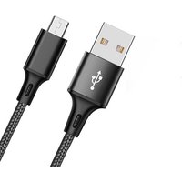 Micro USB Nylon Braided Data Sync Charging Cable For Redmi 5 Plus 6A 6 Pro Note 2 3 4 Samsung S7 S6 S4 S3 N7100 3m 2m 1m 0.2m
