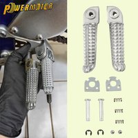 Motorcycle Footrest Foot Step Pegs Fit for Yamaha R1 R6 MT09 MT07 R3 R15 R25 Universal Parts Front Back Pedals Enduro Motocross