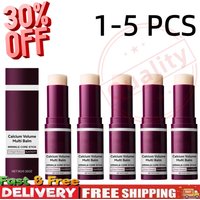 Korean Calcium Volume Multi Balm Stick Collagen Deep Moisturizing Anti-Wrinkle Face & Eye Cream for Pre-Makeup