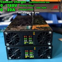 0-140V 0-30A adjustable lto lifepo4 li-ion battery charger 2700W for 12V 24V 36V 48V 60V 72V 96V 108V 120V 5A 10A 20A 30A